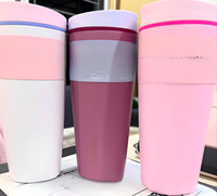 Bouteille isotherme Smoothsip Slider 12/20 oz pour tasse à café, portable, en acier inoxydable 201, style européen, pour usage extérieur