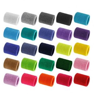 Customized Knitted Embroidered Cotton Wristband Sweat-Absorbent for Sports Fitness Badminton for Promotional Business <b>Gifts</b> - Product Image 2