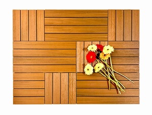 Carreaux de terrasse en composite WPC modernes et imperméables pour l'extérieur <span class=keywords><strong>Parquet</strong></span> Carreaux de sol en bois pour patio Jardin Cuisine - Product Image 6