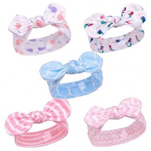 Paquete de Cinco Diademas con Lazo para Bebé, Accesorios para el Cabello de Niños, para Recién Nacidos, Accesorios para Fotos de Cien Días, Regalo - Product Image 6