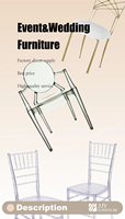 Chaise Louis avec des couvertures élégantes en or conçues pour un banquet ou un événement de mariage sophistiqué