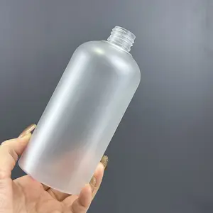 Skincare Green Recycled PET With Custom 200ml 260ml 300ml 400ml 500ml Sprayer Frost Liquid Soap Plastic PUMP Bottle Packaging