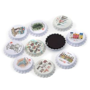 Personalize Custom Denmark Souvenirs 24 Pc Set Tourism Metal Crafts Resin Souvenir <b>Fridge</b> Magnet Printing - Product Image 1