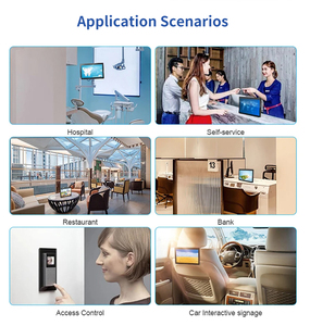 Siêu mỏng 21.5inch công nghiệp kinh doanh máy tính bảng máy tính màn hình cảm ứng PoE NFC Wifi Android Tablet PC <span class=keywords><strong>LCD</strong></span> video tường POSTER Máy nghe nhạc - Product Image 6