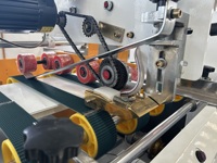 Machine semi automatique de Gluer de dossier de carton ondulé