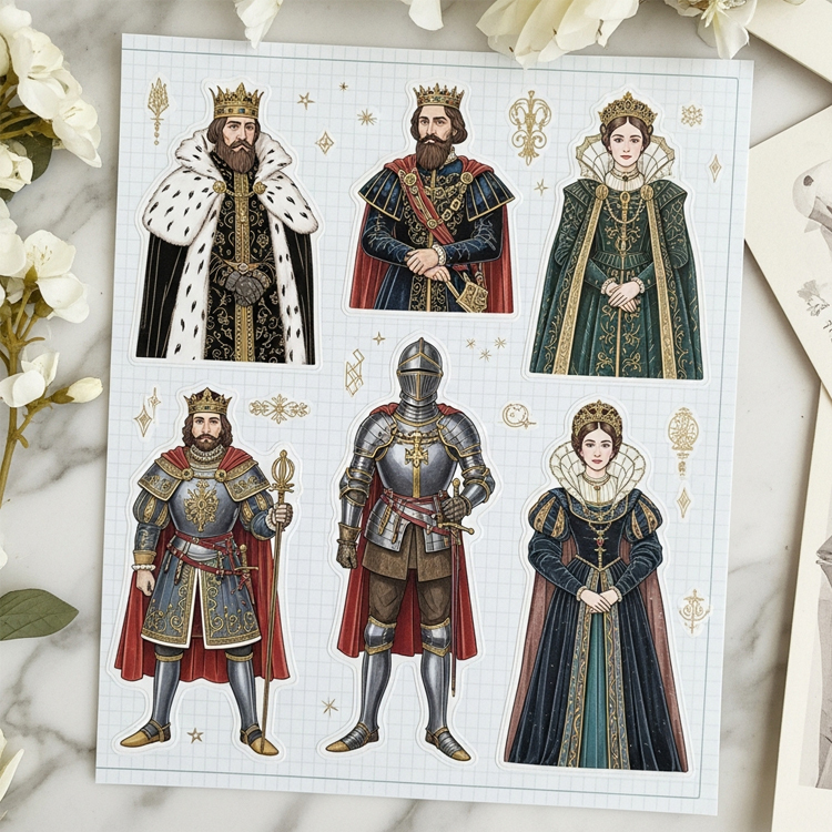 Premium Classic Figure Series Vinyl Stickers