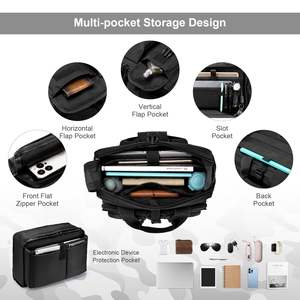 मैन अटैक लैपटॉप बैग मैसेंजर कंधे के लिए सामरिक ब्रीफकेस - Product Image 3