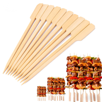 Brochettes de barbecue plates en bambou Teppo jetables, écologiques, de qualité supérieure, à prix abordable, directement de l'usine