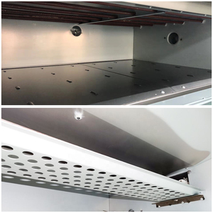 فرن خبز وبيتزا من الفولاذ المقاوم للصدأ من مصنع AIKAI في الصين، طابق واحد وصينية واحدة، فرن مخبوزات لخبز الخبز - Product Image 4