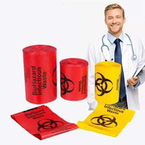 منتجات فارما خطر طبي للاستعمال مرة واحدة في شكل خطر بيولوجي برتقالي - Product Image 2