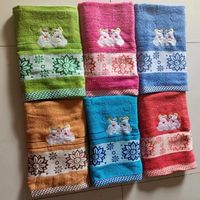 Custom Embroidered Terry Cotton Bath Towels 300 GSM 70-140cm | Factory Direct OEM Supply