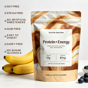 Proteína Vegetal en Polvo de Marca Privada OEM, Suplemento de Proteína Vegana para Apoyo Energético, Polvo Natural - Product Image 5