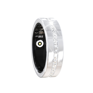 Anillo Inteligente V6 de Lujo, Monitor de Actividad Física, Sueño y Salud, Contador de Pasos, Calorías, Reloj Despertador, Resistente al Agua IP68, Android, para Damas - Product Image 5