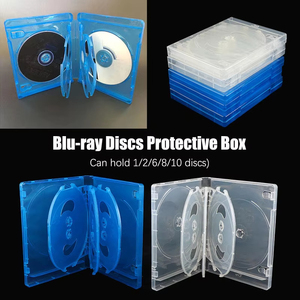 Boîte de rangement pour CD/DVD double face à 10 emplacements, personnalisée en usine, en plastique épais anti-rayures, pour voiture, maison, bureau - Product Image 6