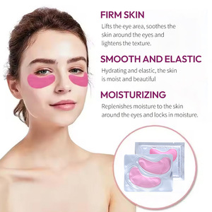 Patchs Masques Contour des Yeux au Collagène Raffermissants, Rafraîchissants et Hydratants Anti-Rides pour l'Hydratation du Contour des Yeux - Product Image 4