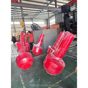 Tùy Chỉnh Nhựa Biển Đèn Hiệu Màu Đỏ Xi Lanh Sông Navigation Phao Biển Kênh Cảnh Báo Đánh Dấu Với Năng Lượng Mặt Trời Ánh Sáng - Product Image 4