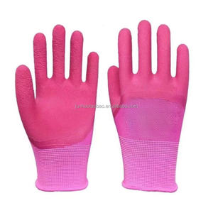 China fabriek groothandel werkhandschoenen met zwarte schuimlatex coating semi-comfortabele beschermende veiligheidshandschoenen - Product Image 2