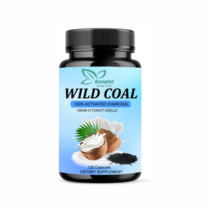 Capsules <span class=keywords><strong>de</strong></span> <span class=keywords><strong>charbon</strong></span> <span class=keywords><strong>de</strong></span> bois sauvage OEM ODM avec <span class=keywords><strong>charbon</strong></span> actif à 100 % pour une digestion confortable et efficace - Product Image 1