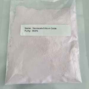 Fabrieksdirecte verkoop GeoQuin Nanoschaal Erbiumoxide Lichtroze poeder Zeldzame-aardeoxide 99,9% zuiverheid Deeltjesgrootte 30-70nm voor - Product Image 1