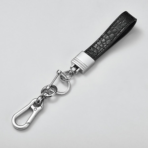 Crocodile Skin <b>Car</b> Keychain Zinc Alloy Metal <b>Key</b> <b>Ring</b> For Men And Women Gift A39896 Points D A3941 - Product Image 4