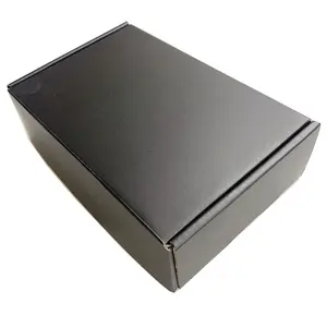 개인 인쇄 프리미엄 재활용 에코 크래프트 골판지 포장 배송 블랙 박스