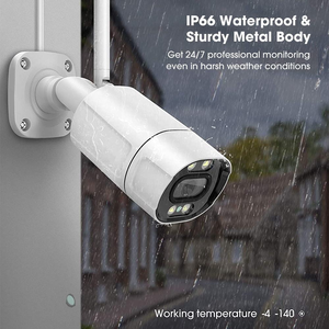 IPoster Tuya سلسلة WIFI الذكية H.264 في الهواء الطلق رصاصة AI TUYA 3MP IP Bullet - Product Image 2