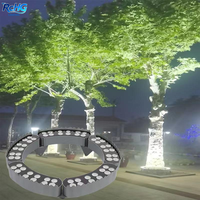 Foco LED Eléctrico para Exteriores de 12W, IP65, de Aluminio, con Estaca, Regulable, para Iluminación de Jardines y Árboles
