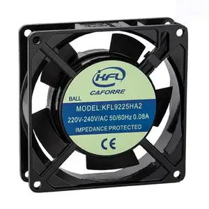 China Wholesale 92x92x25mm 220V/240V AC Axial Cooling Fan for Motor Parts