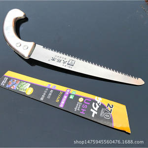 Scie à main en bois Toufu 255 mm, à dents sur trois côtés, avec poignée en fer, pour le jardinage et le travail du bois - Product Image 4