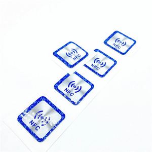 Logotipo láser holográfico personalizado Mini etiqueta láser NFC para prueba de manipulaciones - Product Image 2