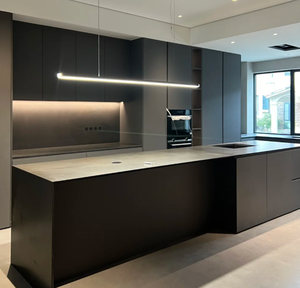 Juego completo de gabinetes de cocina modernos sólidos de alta calidad personalizados para un diseño de cocina lujoso - Product Image 4