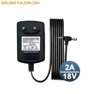 Adaptor daya wifi AC colokan dinding, adaptor daya 5v 9v 12v 15v 18v 24v 1a 2a, adaptor daya di pabrik guangzhou