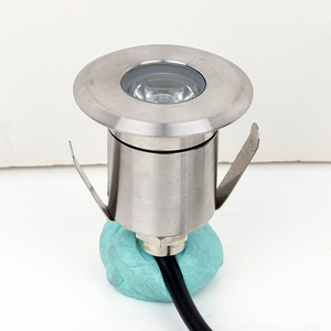 Lampes LED immergées pour <span class=keywords><strong>piscine</strong></span>, encastrées au sol, en acier inoxydable, IP68, blanc chaud, 3W, 12V, pour aménagement extérieur - Product Image 3