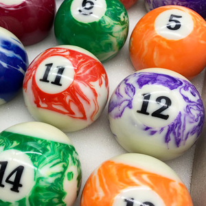 Haute qualité 16 pièces/ensemble 57.2mm résine <span class=keywords><strong>marbre</strong></span> apparence <span class=keywords><strong>piscine</strong></span> et boules de billard ensemble de billard complet accessoires de Table de billard - Product Image 2