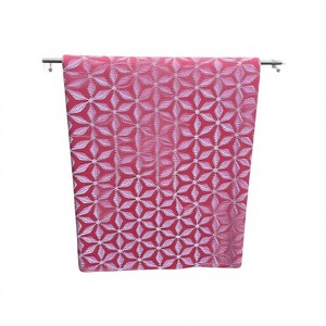 Pink Geometric Pattern Bath Towel Soft Cotton Bath Towel Premium Bathroom Towel Luxury Cotton Towel Absorbent Bath Linen Stylish - Product Image 1