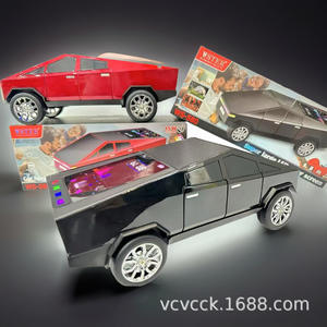 ลำโพงบลูทูธไร้สายรุ่น Cyber Future <span class=keywords><strong>Car</strong></span> พร้อมแบตเตอรี่ในตัว ไฟ RGB สร้างสรรค์ ตกแต่งโทรศัพท์มือถือ ของตกแต่งโต๊ะทำงาน ซับวูฟเฟอร์ - Product Image 4