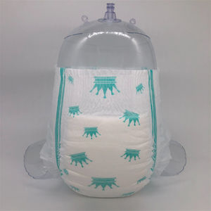 Couches pour bébé <span class=keywords><strong>ultra</strong></span> épaisses avec pulpe de cellulose, forte absorption, anti-fuites, jour et <span class=keywords><strong>nuit</strong></span>, approvisionnement universel en vrac - Product Image 3