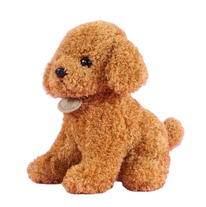 BSCI/ICTI Özel Peluş Köpek Oyuncakları Elektrikli Şarkı Söyleyen Köpek Müzikli Peluş Oyuncak Yürüme ve Dans Özellikli Pamuk Dolgulu Her Yaştan Kullanıma Uygun - Product Image 1