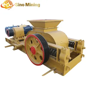 Concrete Crusher Mobile Double Roller Crusher Coal Hammer Miller Crusher