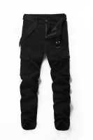 Celana Cargo Bermuda Jogger Ukuran Besar BAWANGCHENG, Anti Air, Katun Spandex, Bernapas, Enam Kantong, Pewarnaan Khusus