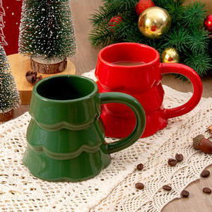 Custom Made <b>Christmas</b> Ceramic <b>Mugs</b> With Handle For Holiday Gift And Home Use - Product Image 5