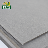 Panneau de MDF imperméable noir promotionnel 12mm 15mm 18mm 4x8 taille panneau résistant à l'humidité pour divers projets de meubles