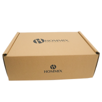 Cajas de Cartón Kraft con Logotipo Personalizado Premium, Cajas Corrugadas, Caja de Embalaje, Caja con Tapa Superior