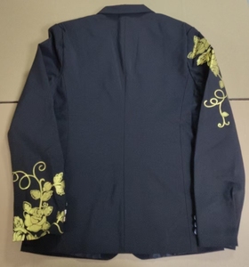 Blazer Décontracté <span class=keywords><strong>Homme</strong></span> pour Spectacles, Manteau Léger Imprimé Style Coréen, Veste Ample <span class=keywords><strong>Tendance</strong></span> pour Coiffeur - Product Image 5