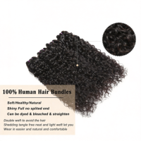 Extensiones de Cabello Humano Virgen de Grado SDD 16A Más Vendidas, Ondas Naturales, Extensiones de Cabello Humano Crudo Sin Procesar