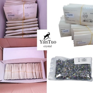 Yantuo toplu satış 6A yüksek kaliteli Strass altın Aurum Flatback Rhinestones olmayan düzeltme - Product Image 6