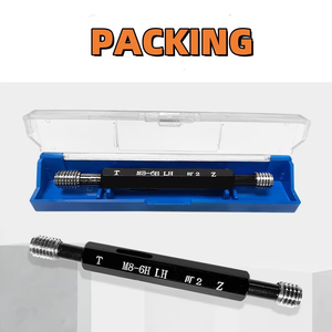 <span class=keywords><strong>1</strong></span> PCS 6H M37 thép LH-M45 thủy ngân Gage Metric Fine tay trái chủ đề cắm Gauge tap Die công cụ đo lường cho M37 M38 M39 M40 M41 - Product Image 6