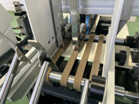 Plegadora y Encoladora de Cajas Electrónica 3A-380 para Fábrica de Cartón |   Máquina Automática de Plegado y Encolado 220V/380V