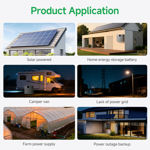 Batería Solar de Litio Apilable para Almacenamiento de Energía en el Hogar, Montada en Pared, 10 kWh para 51.2 V 10 kVA - Product Image 2