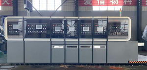 Nouvelle machine automatique d'impression flexographique, de découpe, de pliage et de collage, quatre couleurs, FFG CASE MAKER, 320 pièces/min, Android/iOS - Product Image 3